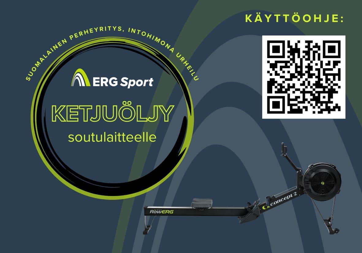 Ketjuöljy Concept2 soutulaitteelle